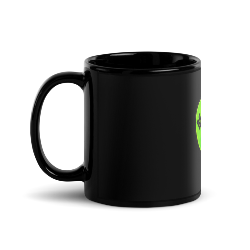 McApple Black Mug
