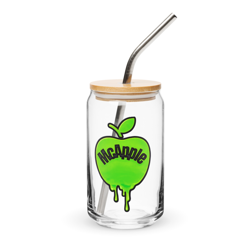 McApple Can-Shaped Glass