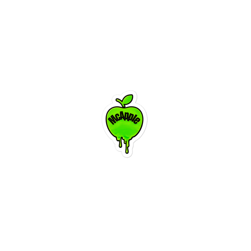 McApple Die-Cut Sticker