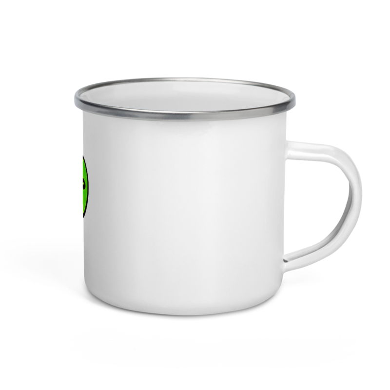 McApple Enamel Mug