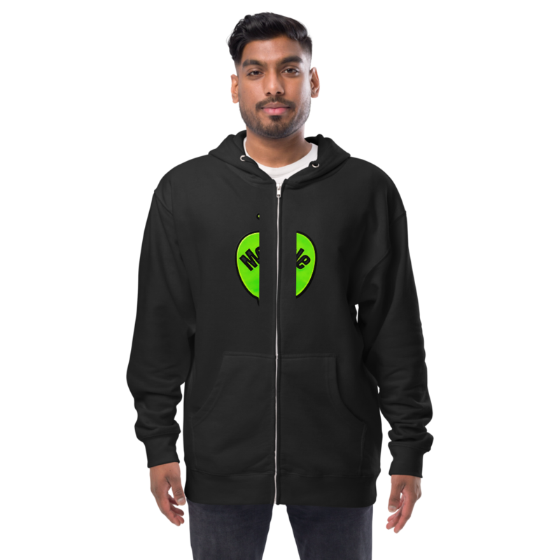 McApple Fleece Zip Hoodie