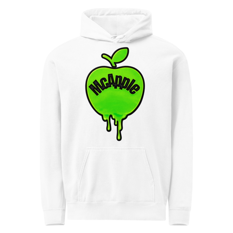 McApple Garment-Dyed Hoodie