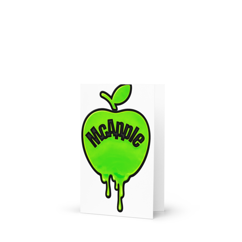 McApple Greeting Card