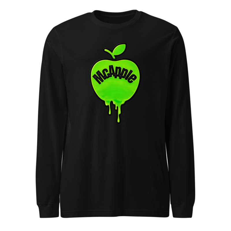 Black McApple long sleeve t-shirt