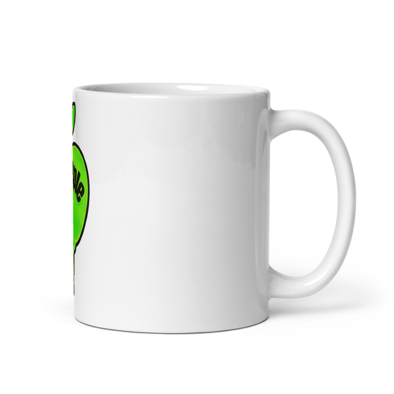 White McApple mug