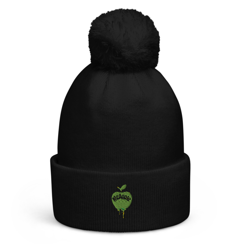 McApple Pom-Pom Beanie