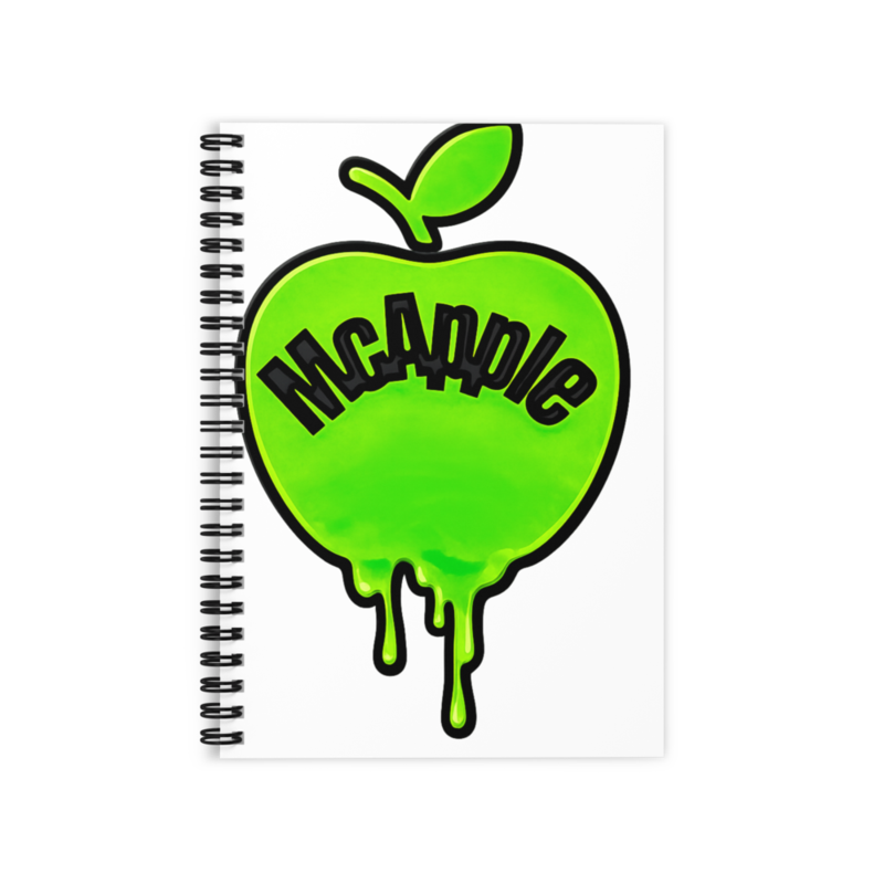 McApple Spiral Notebook