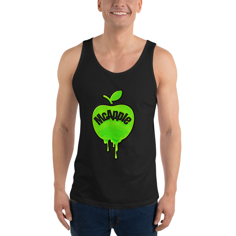 Black McApple tank top